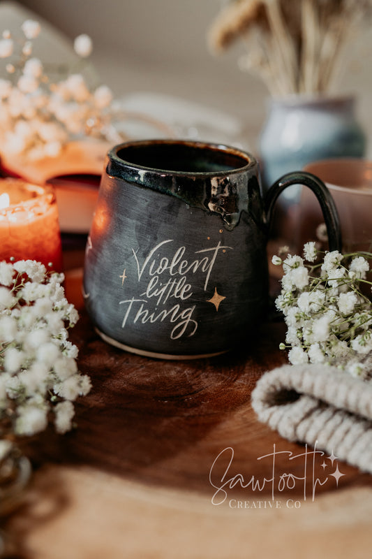 24k Gold Violent Little Thing Mug
