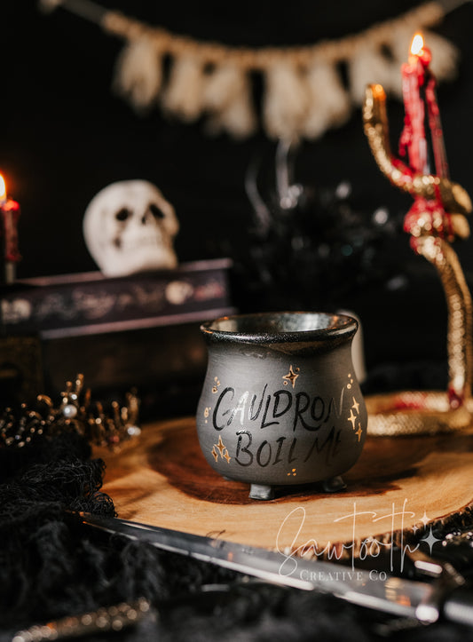 24k Gold Cauldron Mug - Large