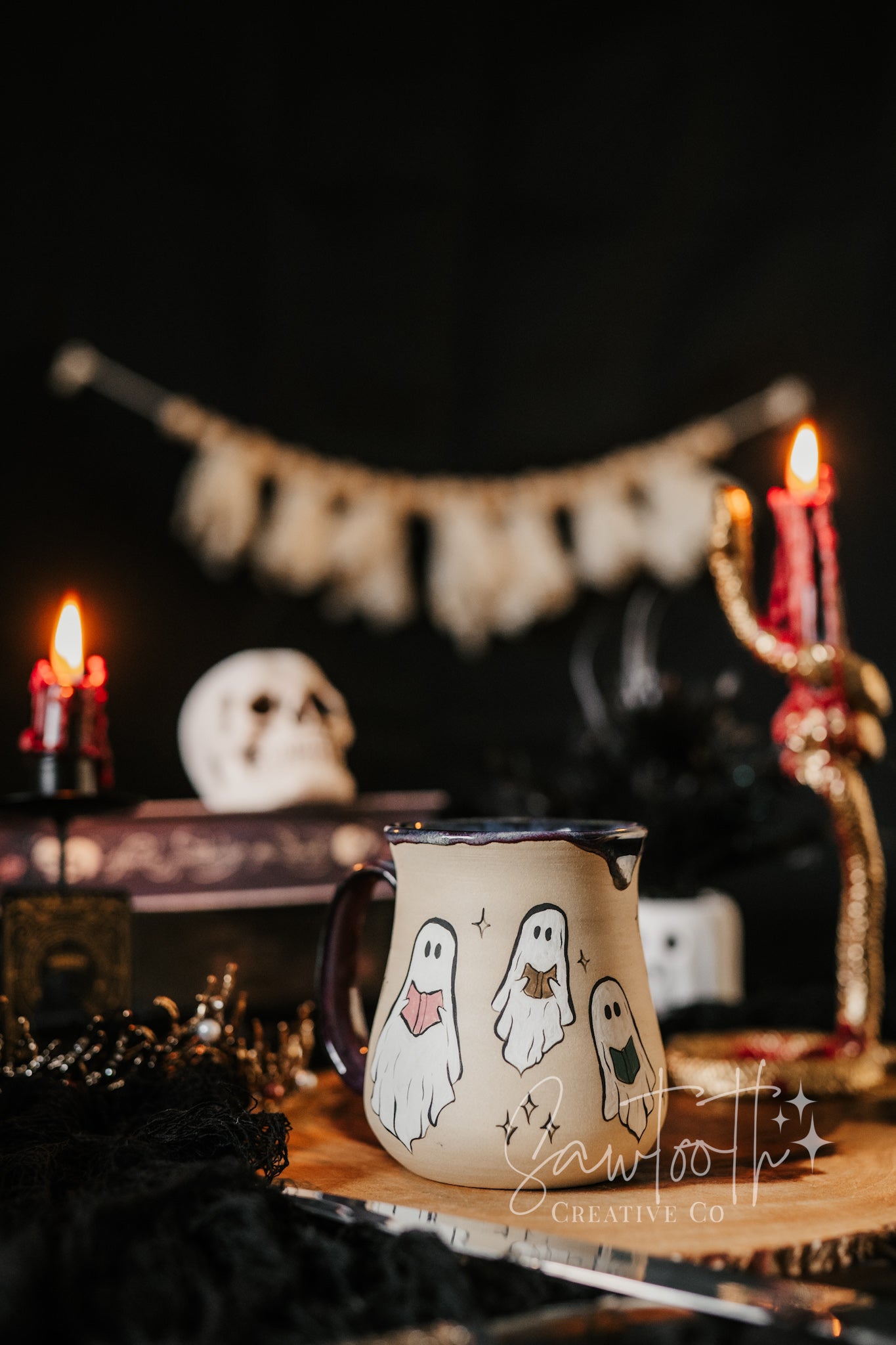 Bookish Ghostie Mug - Large