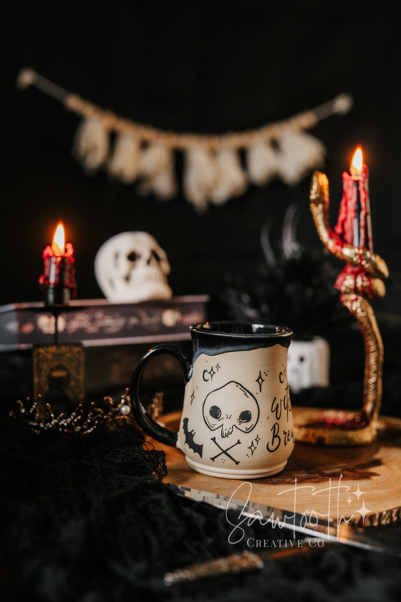 Witches Brew Spooky Mug - Large