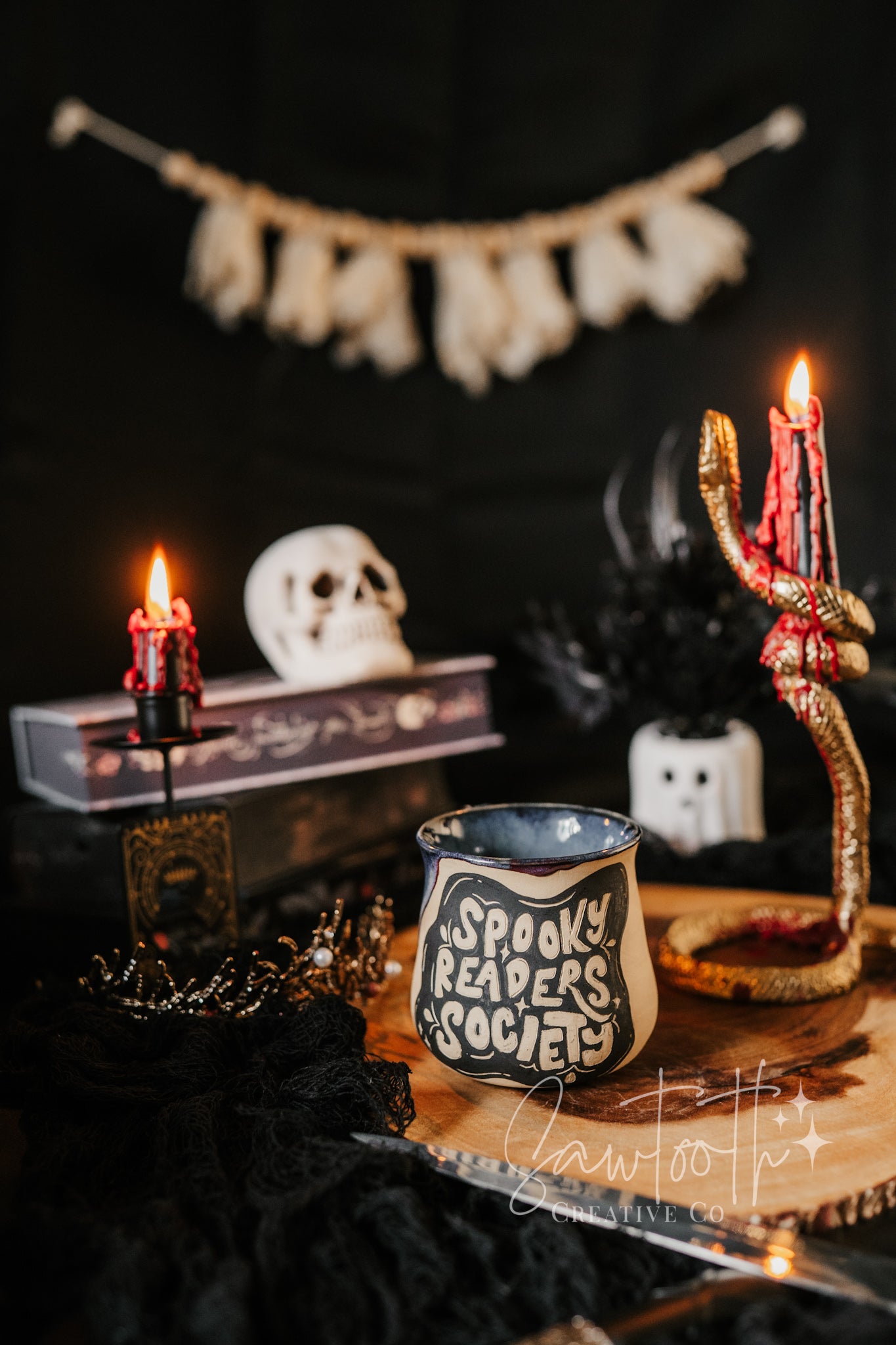 Spooky Readers Society Mug - Medium