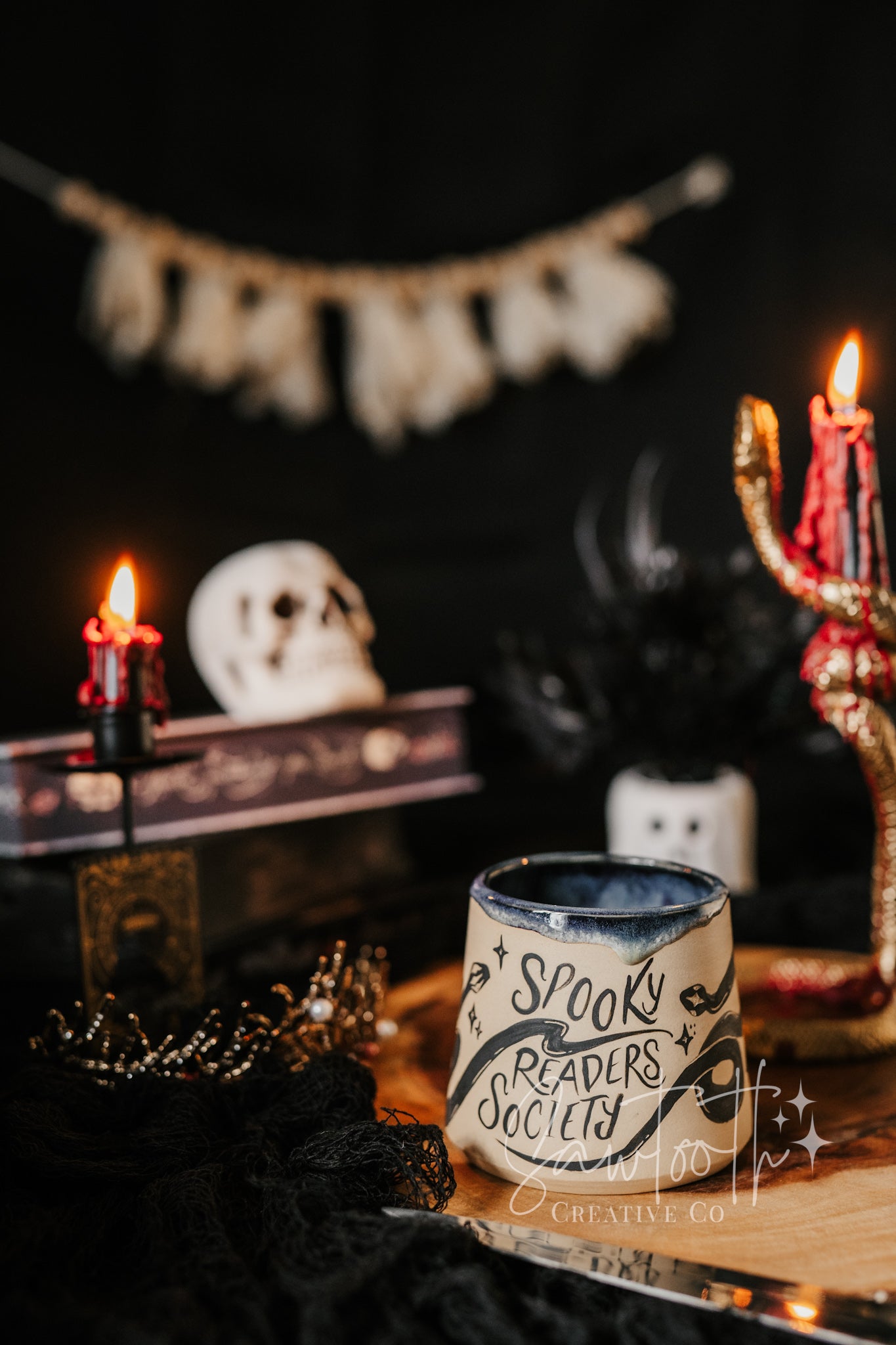 Spooky Readers Society Snake Mug - Large