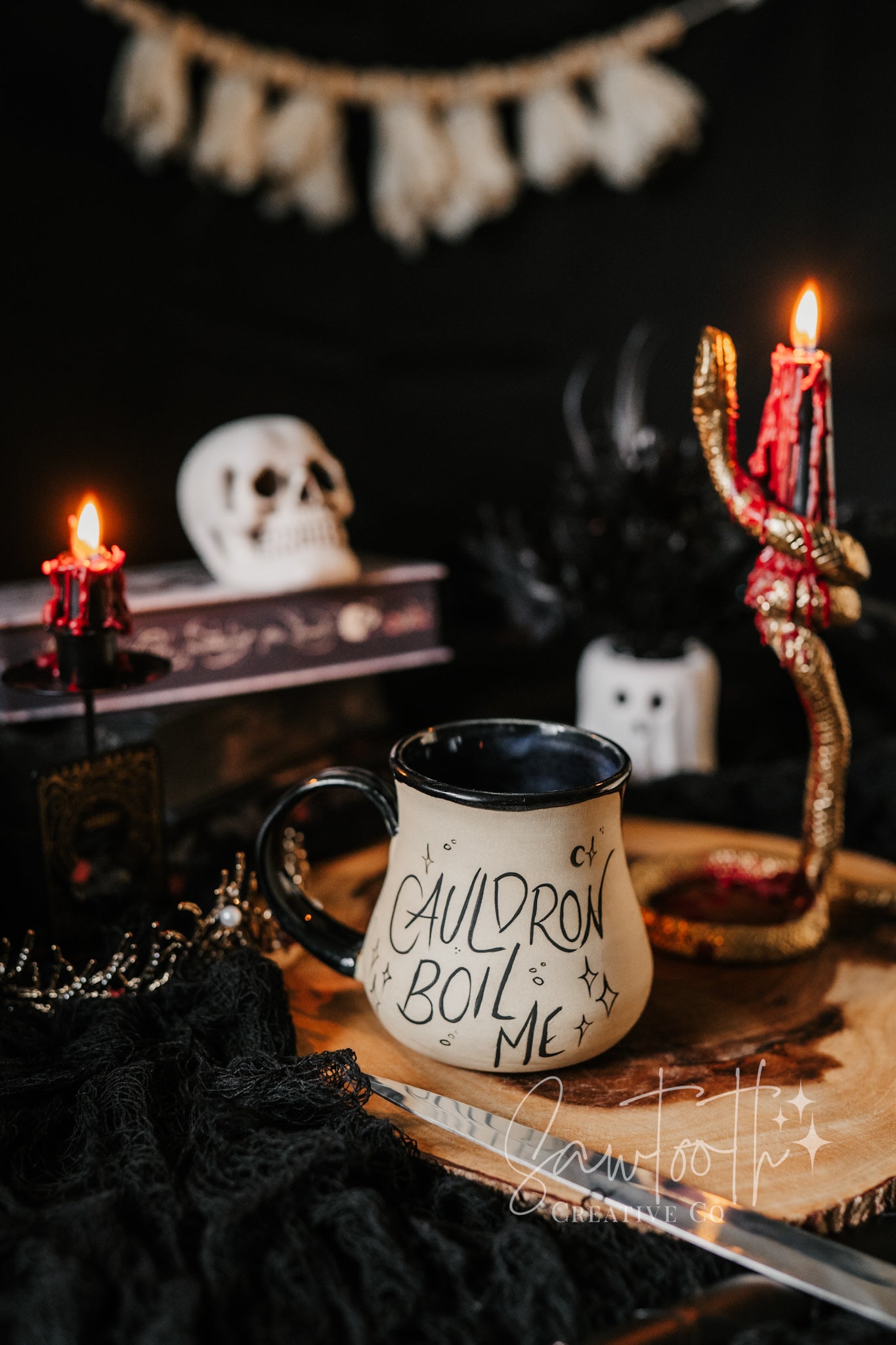 Cauldron Boil Me Mug - Large