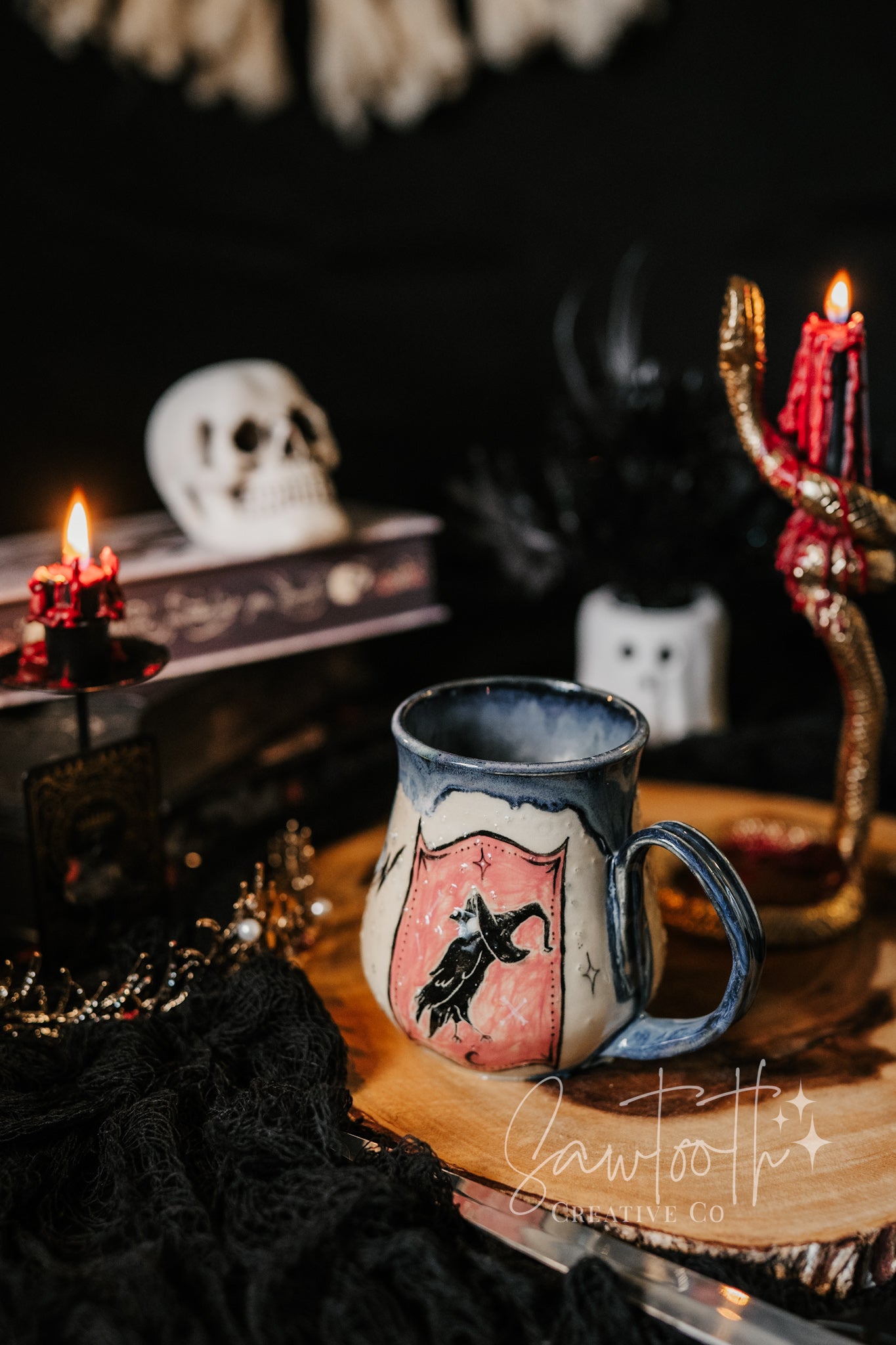 **Scratch & Dent** Cauldron Boil Me Painted Mug - Large