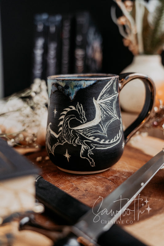 I Will Not Die Today - Dragon Mug - 14oz