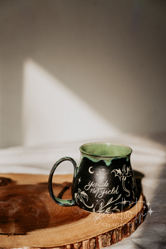 You Do Not Yield mug - Large