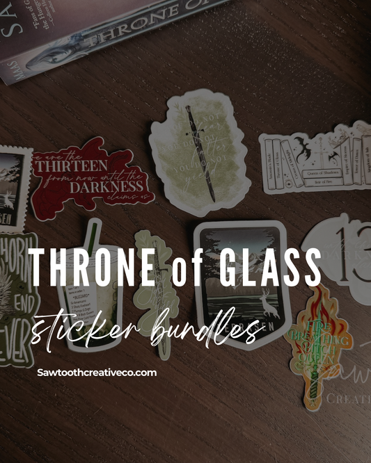 Throne of Glass Sticker Bundles!