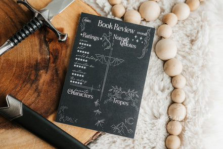 Book Review Sticky Notes - Rich Fantasy