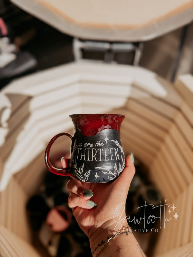 We Are The 13 Mug - Medium