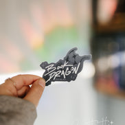 Book Dragon Sticker