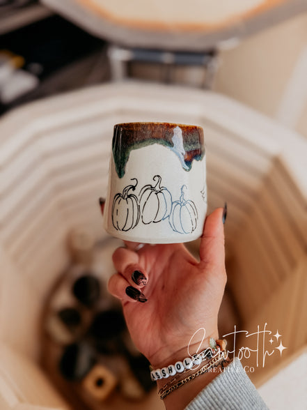Witch Chicken/Vampire Goose Mug - Medium