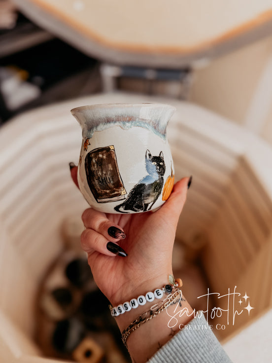 Spooky Reader Mug - Medium