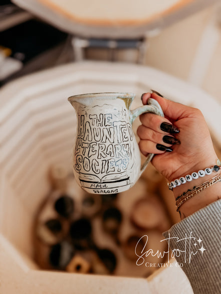 Haunted Literary Society Mug - Medium