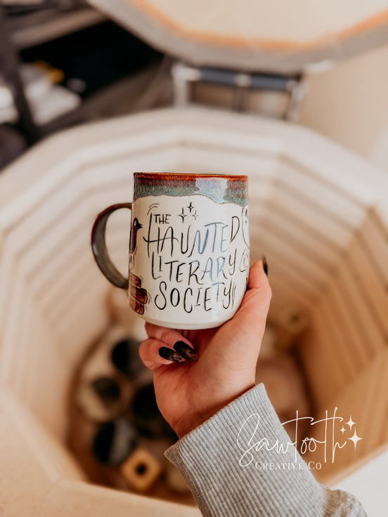 Haunted Literary Society Mug - Medium