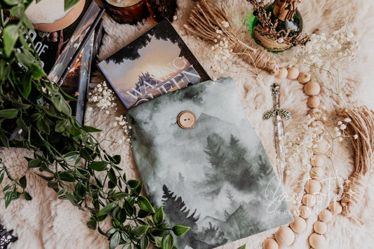 Misty Mountain - Fabric Booksleeve