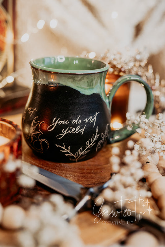 You Do Not Yield Mug - Large