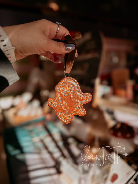Ceramic Yeti Ornament