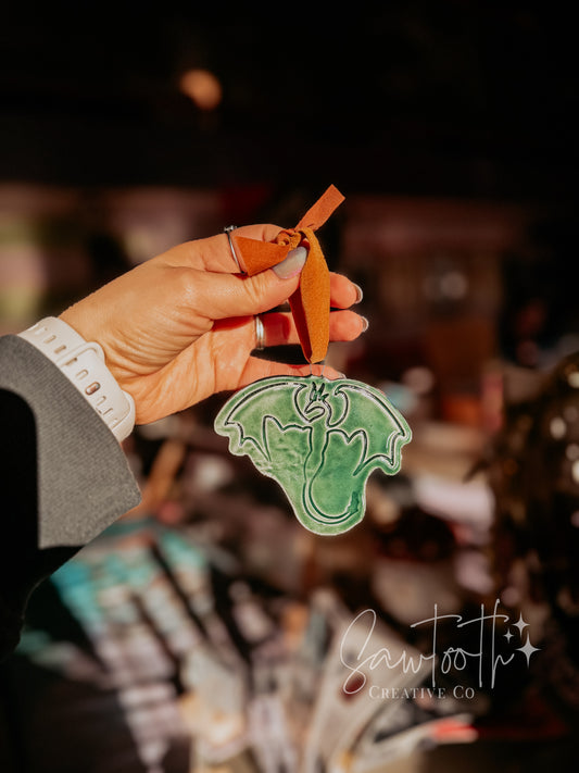 Ceramic Dragon Ornament