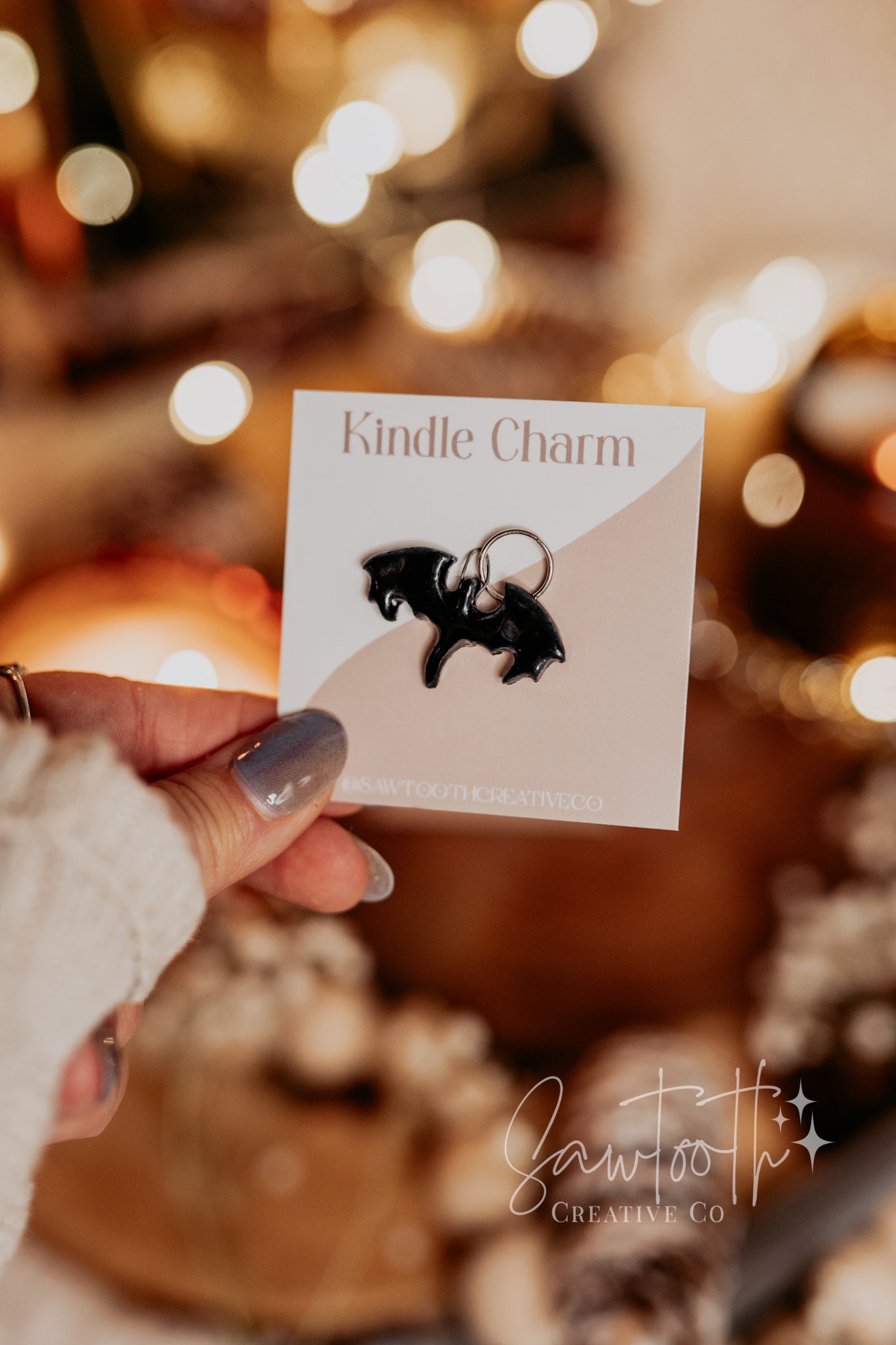 Ceramic Dragon Kindle Charm