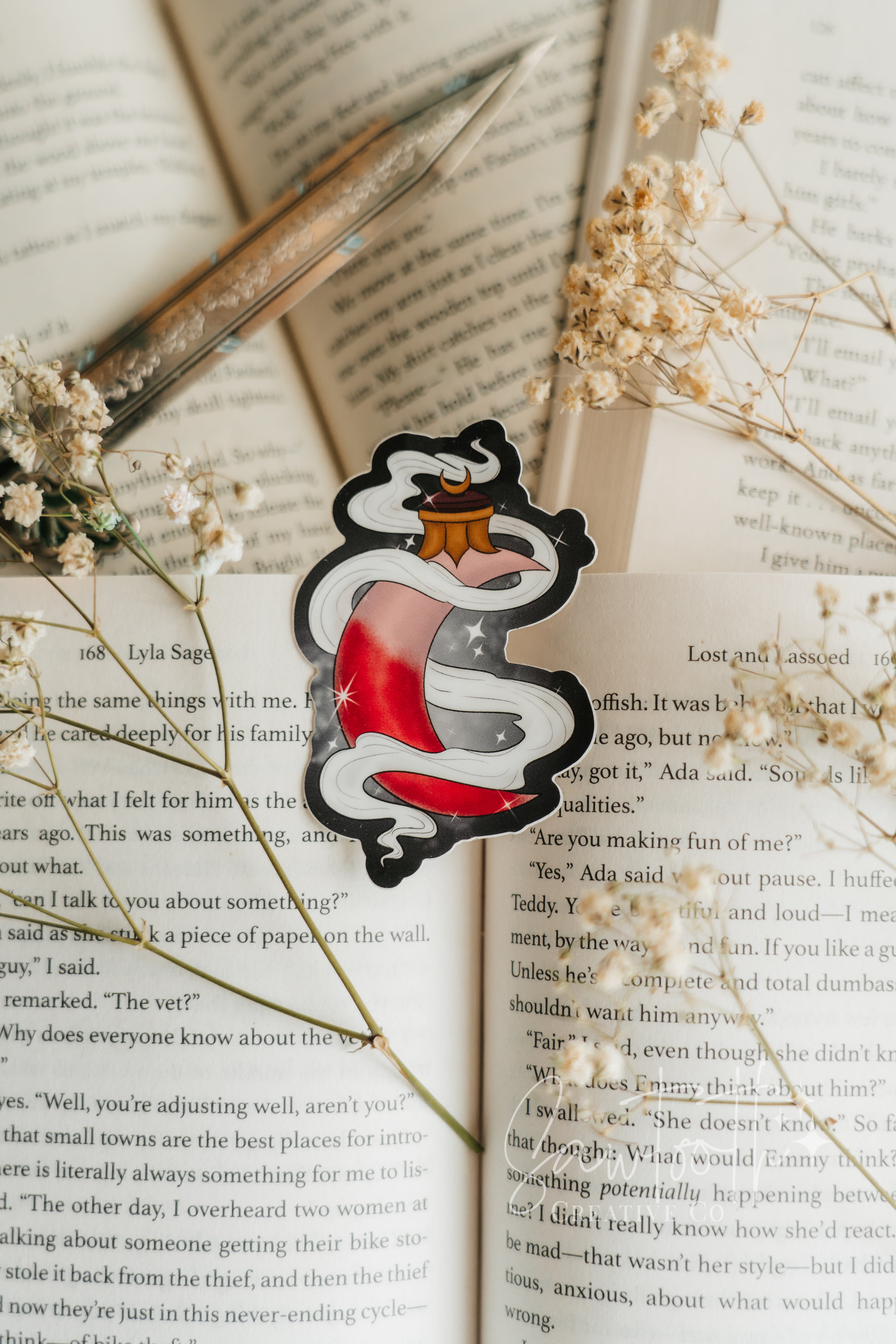 Crescent Potion Sticker