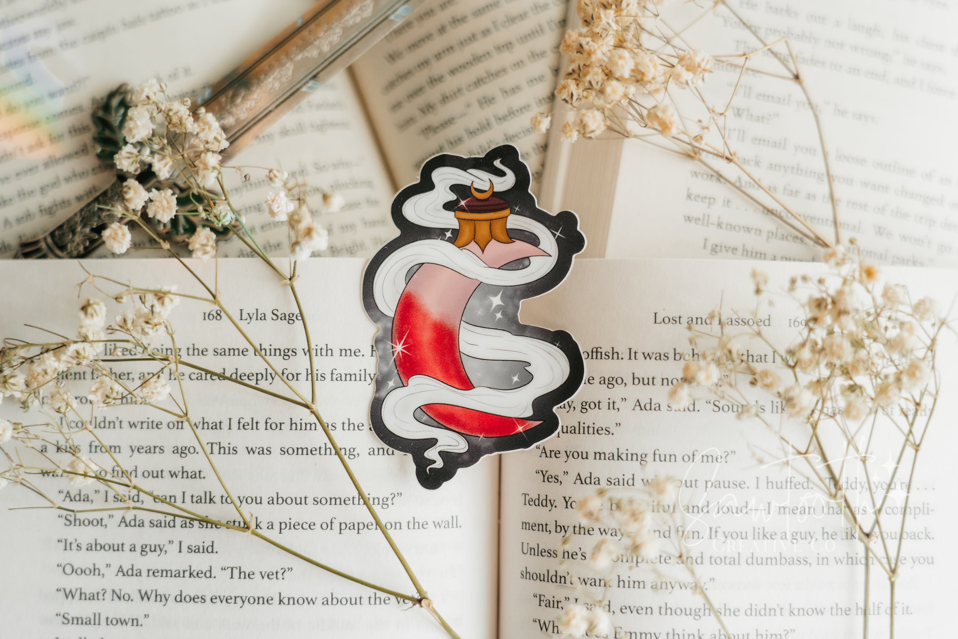 Crescent Potion Sticker