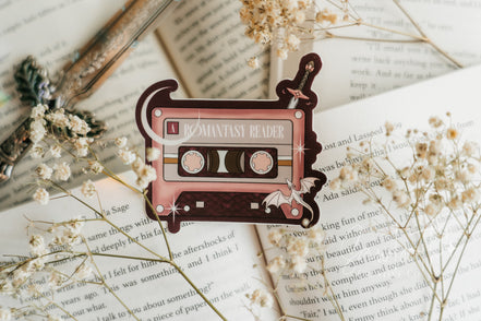 Romantasy Mix Tape Sticker