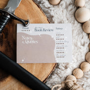 Mini Book Review Sticky Notes