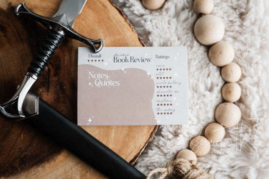 Mini Book Review Sticky Notes