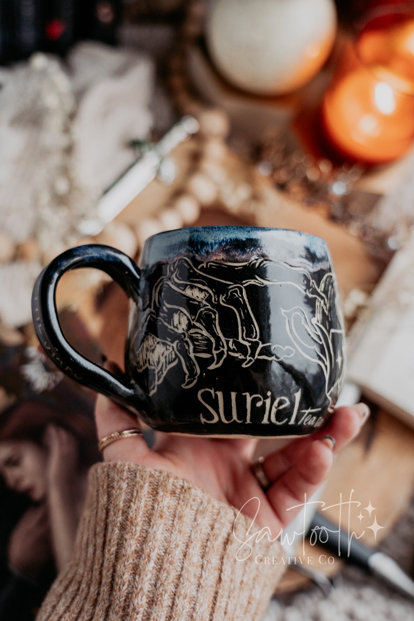 Suriel Tea co Mug - 16oz