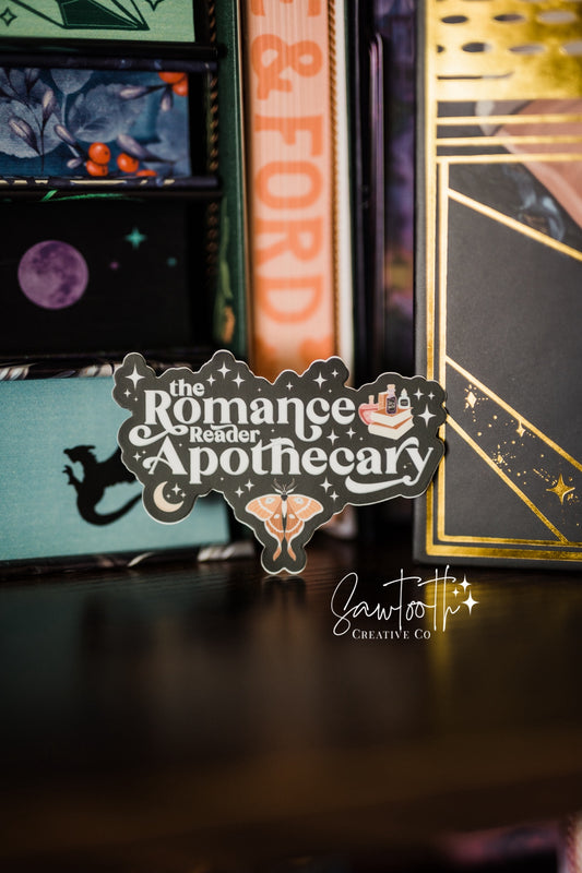 Romance Reader Apothecary Sticker