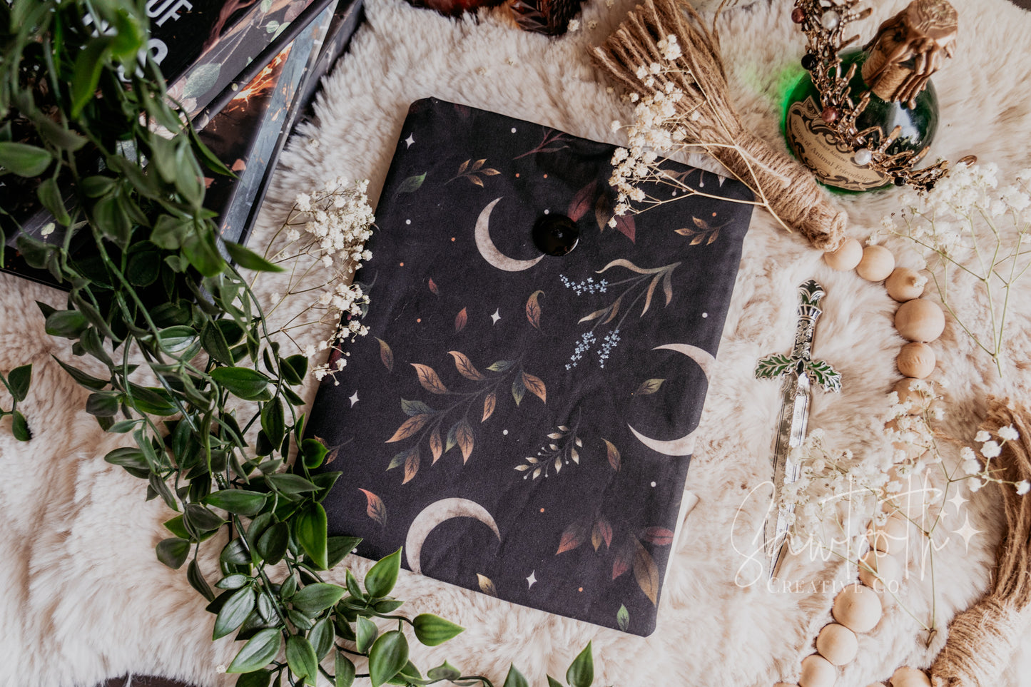 The Autumnal Night - Fabric Booksleeve