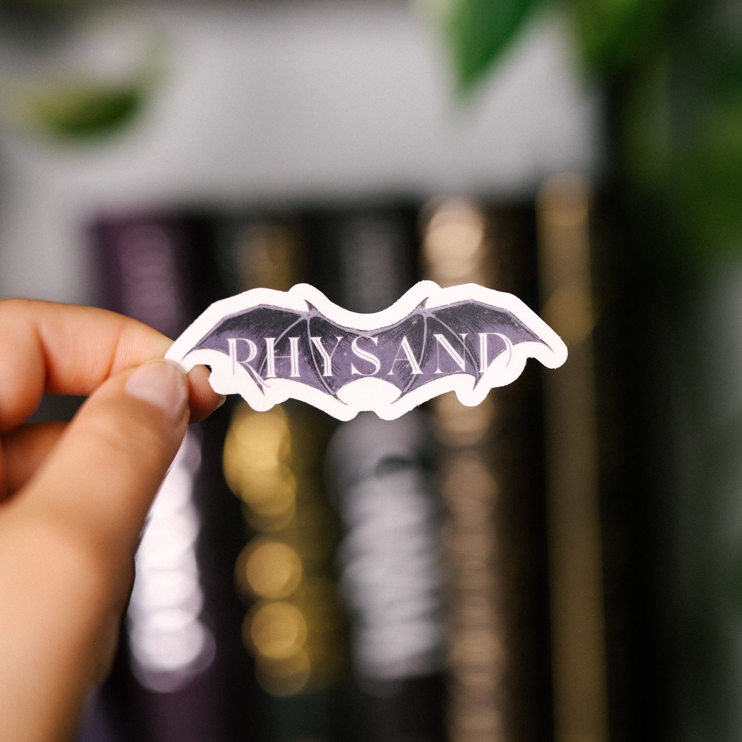 Rhysand Sticker *clear* | ACOTAR | SJM | Bookish Sticker | Kindle Stickers