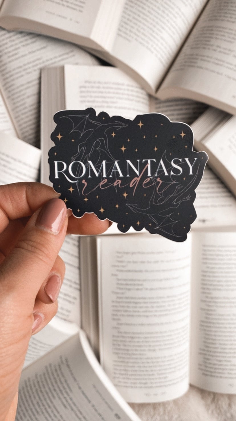 Romantasy Sticker | Romance Book | Fantasy Book | Bookish Sticker | Kindle Stickers