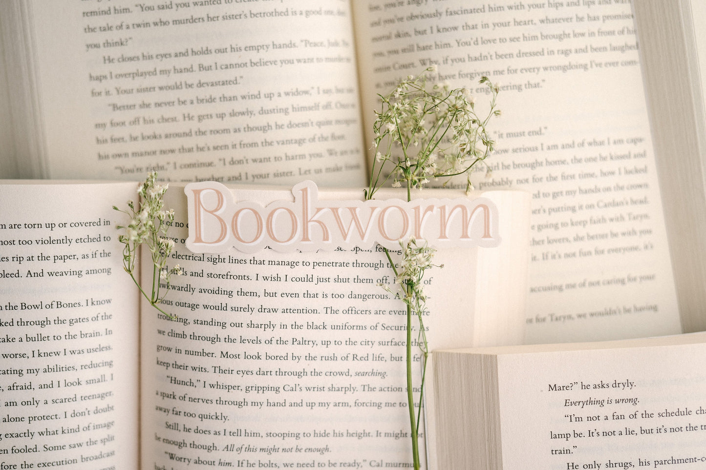 Bookworm Sticker | Bookish Sticker | Romance Book | Fantasy Book | Kindle Stickers