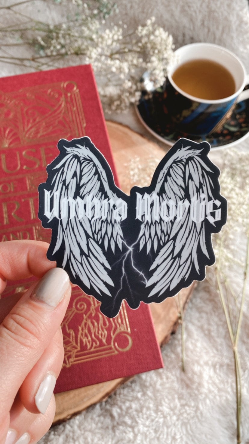 Crescent City Sticker | Hunt Athalar Sticker | Umbra Mortis | Sarah J Maas | Bookish Sticker | Kindle Stickers