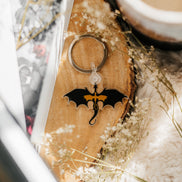 Double Dragon Keychain