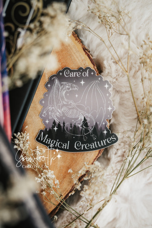 Harry Potter Sticker | The Forbidden Forrest | Dragon Sticker | Thestrals | Centaurs | Kindle Stickers | Hagrid