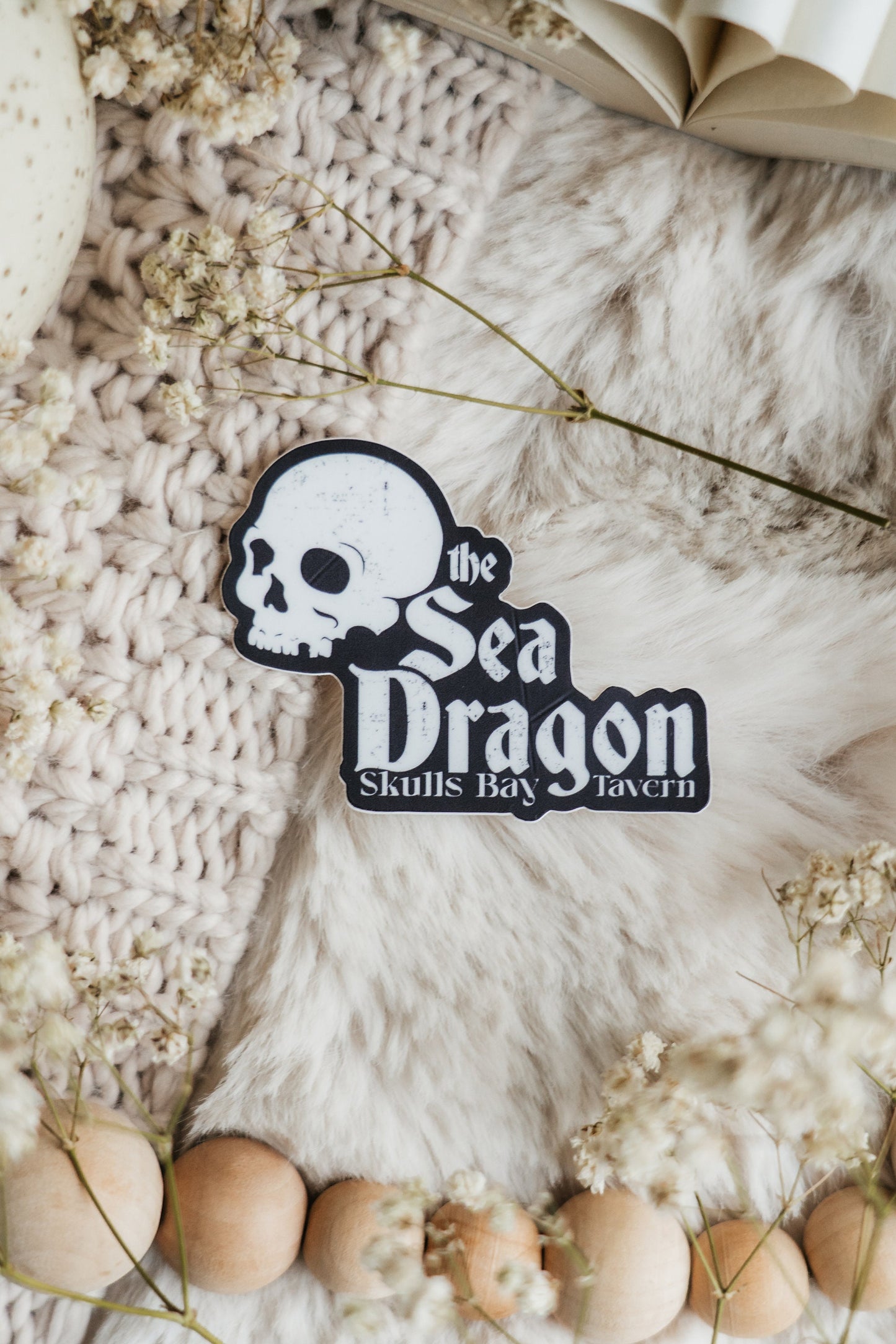 Throne of Glass Sticker | The Sea Dragon | TOG Sticker | Bookish Sticker | Kindle Stickers