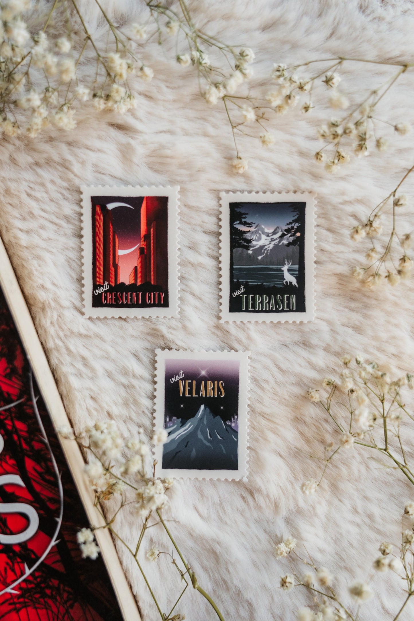 ACOTAR Stamp | A Court of Thorns and Roses | Sarah J Maas| Bat Boys | Kindle Stickers