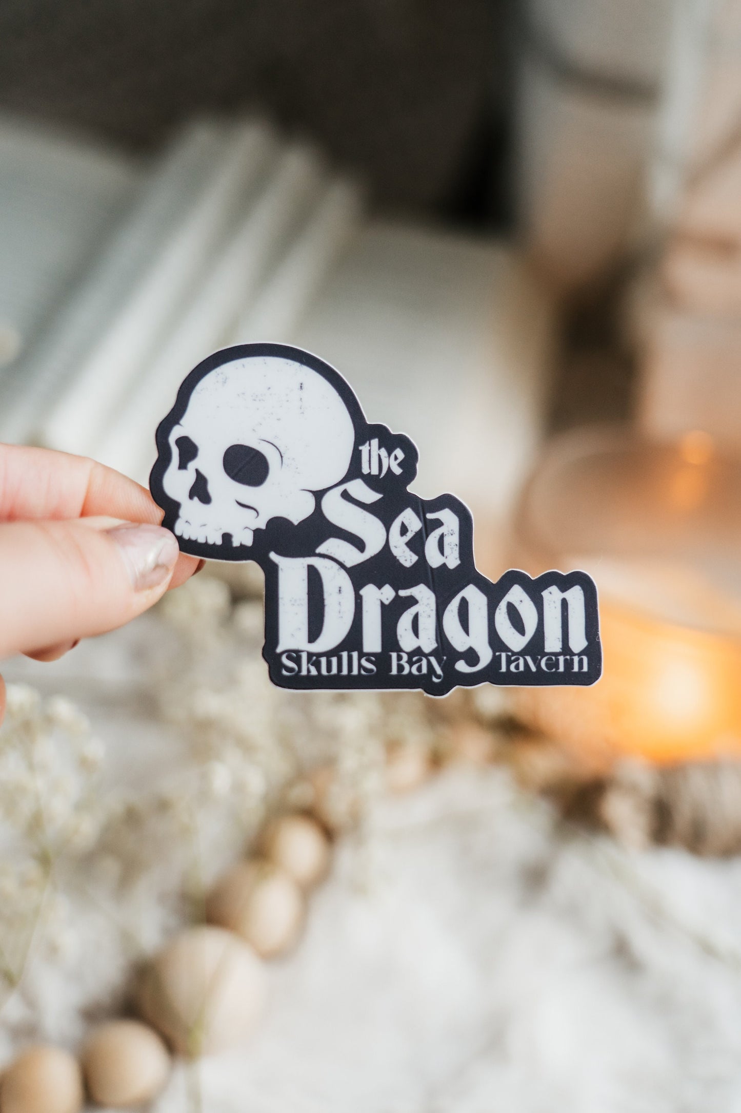 Throne of Glass Sticker | The Sea Dragon | TOG Sticker | Bookish Sticker | Kindle Stickers