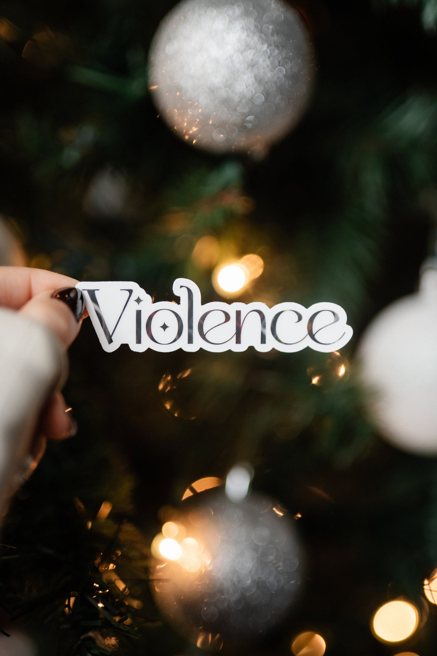 Violence | Fantasy Sticker | Fantasy Reader | Bookish Sticker | Kindle Stickers | Romantasy