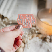 Villain Era | Morally Grey | Booktok | Book Sticker | Bookish Sticker | Books & Coffee | Kindle Stickers