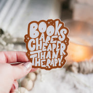 Book Sticker | Bookish Sticker | Therapy | Mental Health | Kindle Stickers