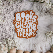 Book Sticker | Bookish Sticker | Therapy | Mental Health | Kindle Stickers