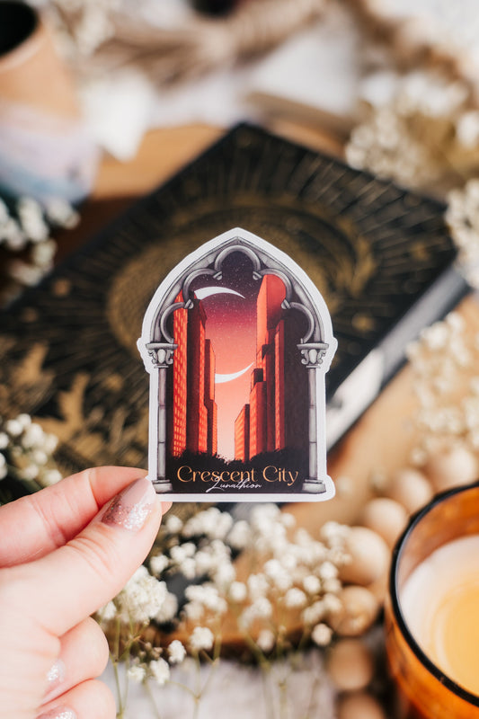 Crescent City Sticker | Hunt Athalar Sticker | Umbra Mortis | Sarah J Maas | Bookish Sticker | Kindle Stickers