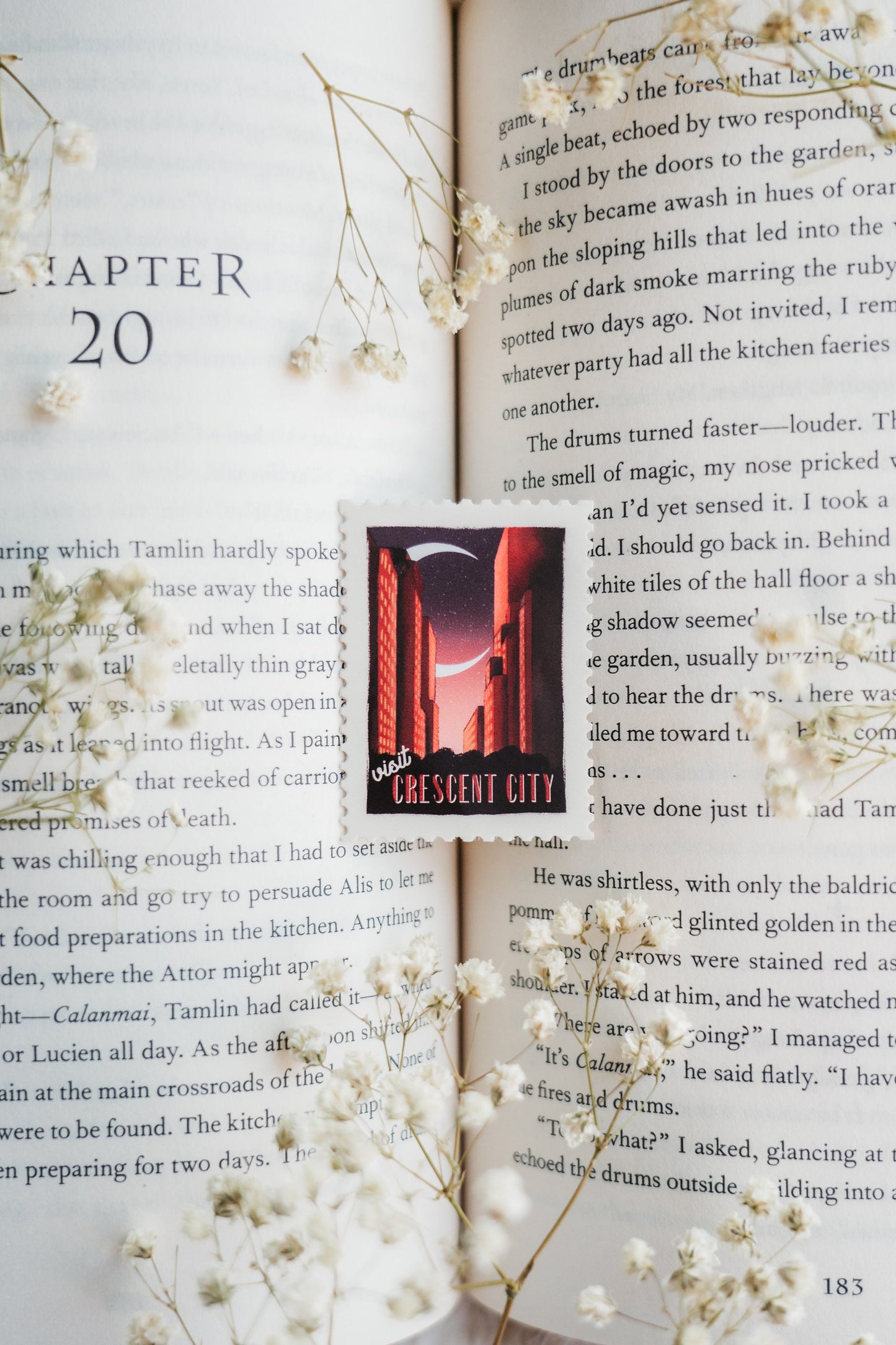 Crescent City | Lunathion | Sarah J Maas | Kindle Stickers