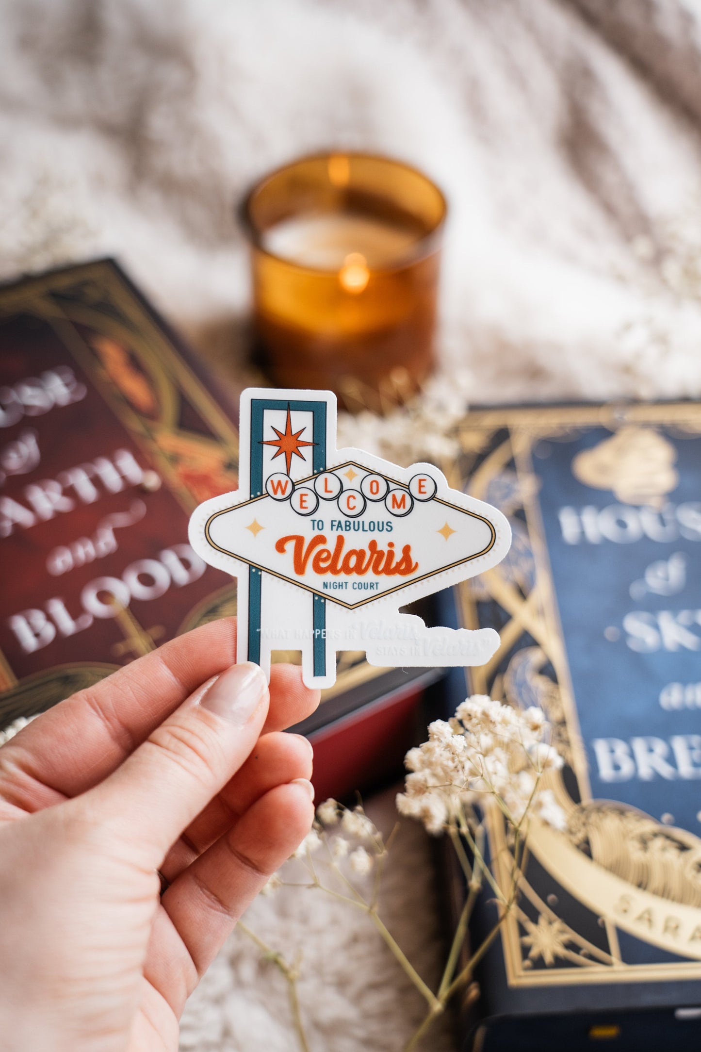 ACOTAR Velaris Sticker | A Court of Thorns and Roses | Sarah J Maas | Bat Boys | Rhysand Cassian Azriel | Vegas | Kindle Stickers