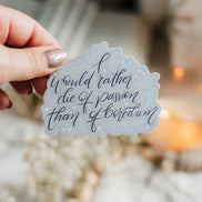 Creativity Sticker | Bookish Sticker | Artist | Creative | Passion | Kindle Sticker