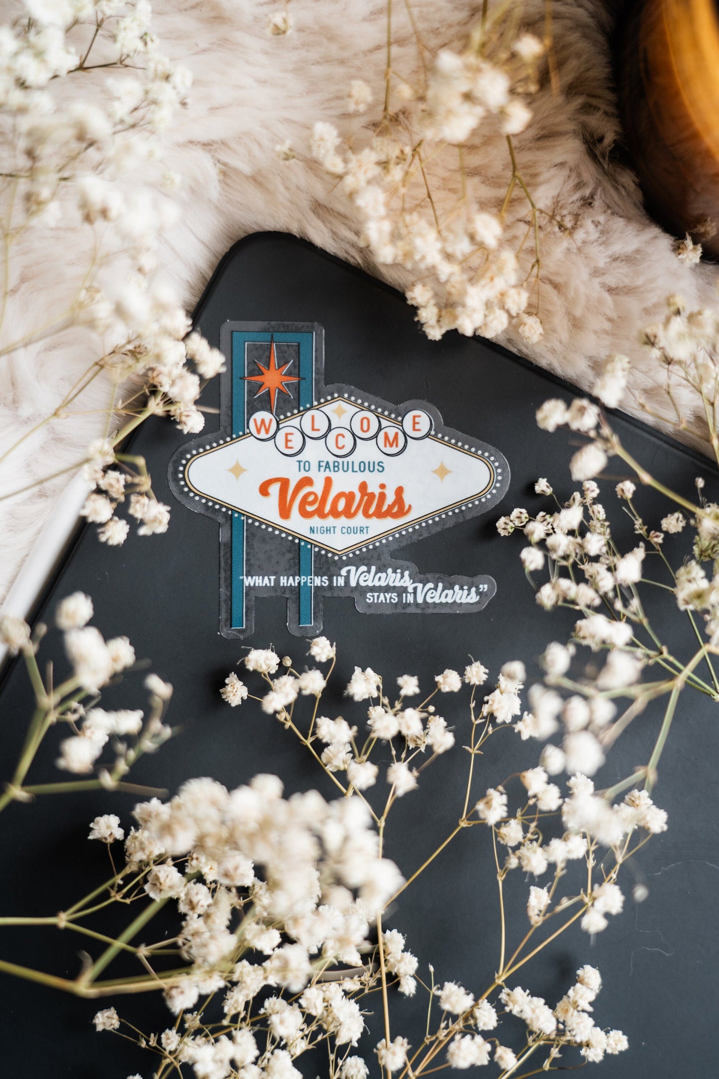 ACOTAR Velaris Sticker | A Court of Thorns and Roses | Sarah J Maas | Bat Boys | Rhysand Cassian Azriel | Vegas | Kindle Stickers