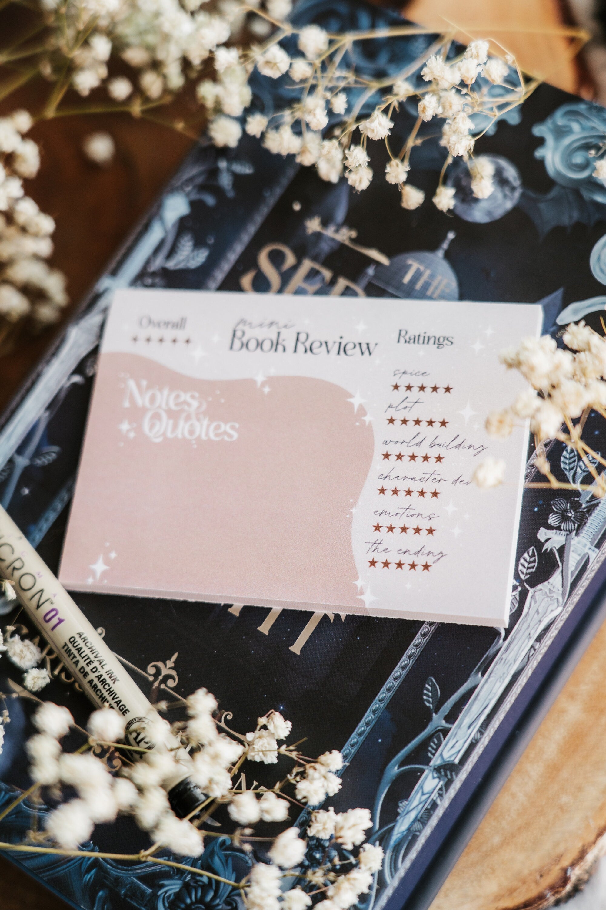 Mini Book Review Sticky Notes